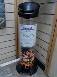 Moor News Vapes collection point - credit: Moor News